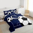 thumbnail image 3 of Castle Fairy Twin 2-Piece Monogrammed C Soccer Comforter Set, 3 of 8