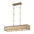 thumbnail image 1 of Elk Lighting Santa Monica 4 Light Kitchen Island Pendant in Silver, 1 of 1