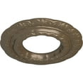 thumbnail image 3 of Ekena Millwork 15 3/8"OD x 7"ID x 1"P Lisbon Ceiling Medallion (Fits Canopies up to 7"), Hand-Painted Warm Silver, 3 of 5