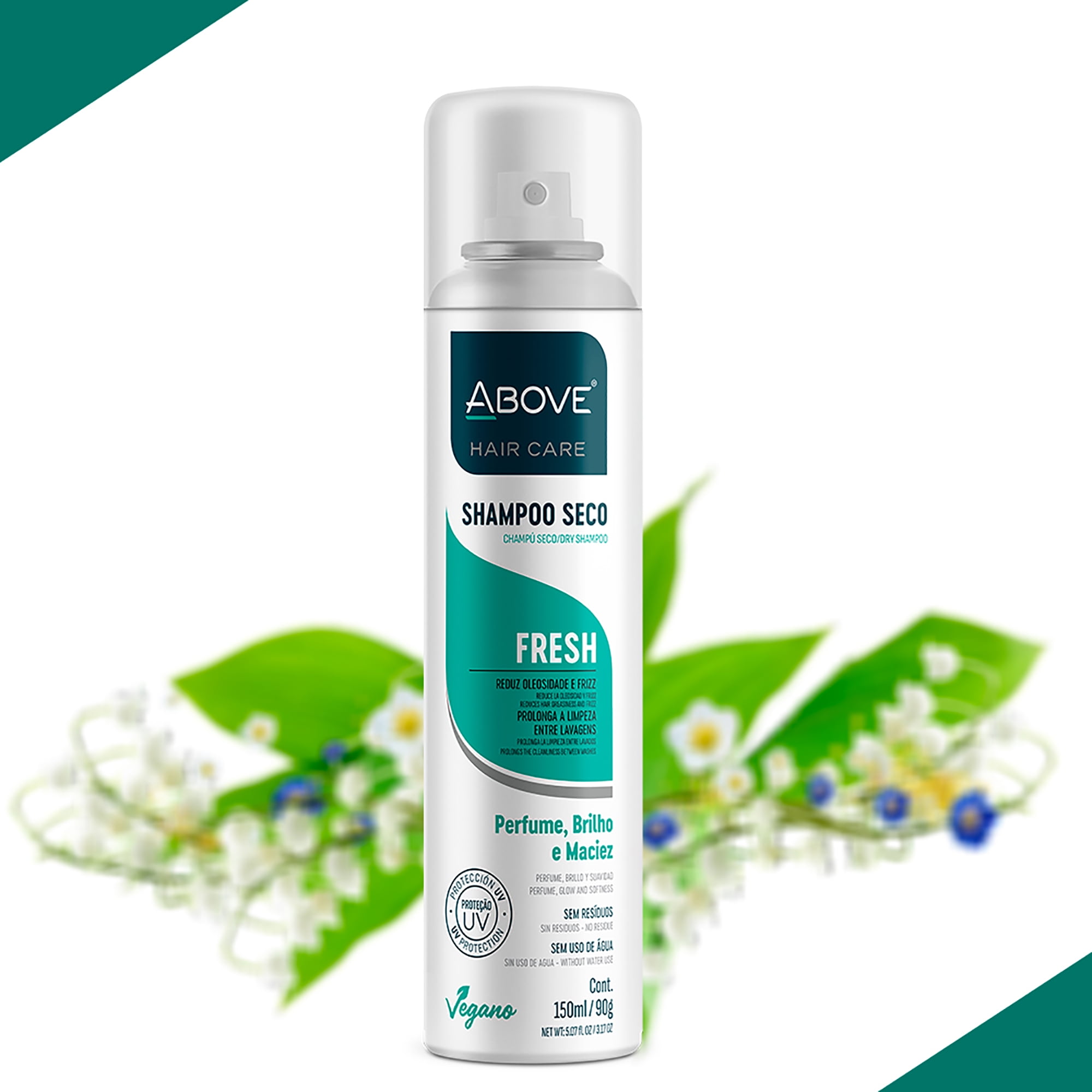 ABOVE Dry Shampoo Set, Volumizing Hair Products, Fresh, 4 Pcs