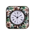 thumbnail image 2 of Reloj de escritorio Macarena vintage artesanal silencioso con pilas, 2 of 8