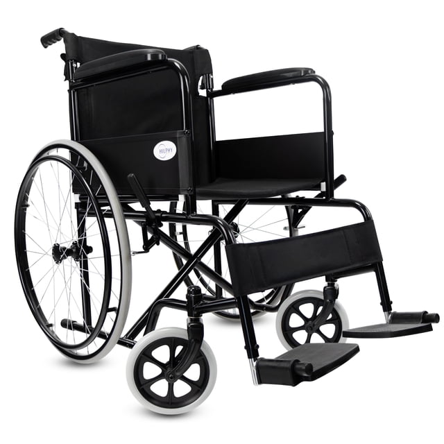 Silla De Ruedas Economica HILPHY MEDICAL Uso Rudo ACERO