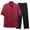 Red clothing sets for men, variant on Jessboyy Mens 2 Piece Outfits Sets Casual Frog Button Stand Collar Shirts and Pants Sets Trendy Tai Chi Outfit Tang Suit for Men Going Out Clothing Set Dark Gray,XXXL