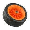 thumbnail image 2 of GLFILL Roue de Remplacement Extérieure de 8 Pouces avec Roulements pour Chariot Pliant Tout-Terrain Accessoires de Gadgets de Camping Robuste Durable Orange, 2 of 9