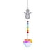 thumbnail image 2 of Colgante de Cristal Atrapasol | Campana de viento de vidrio multicolor Decoración de jardín para el hogar | Adorno colgante de hierro 13.8in | Regalo del árbol de la vida para exhibición de energía, 2 of 6