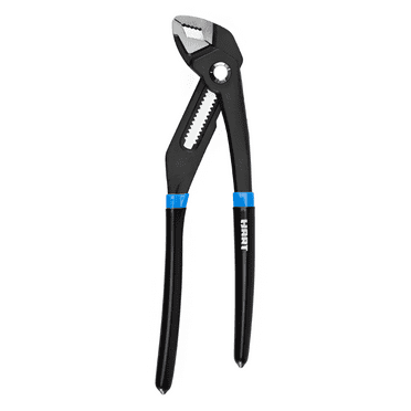 HART 10-inch Locking Groove Joint Pliers with Comfort Grip Gen2