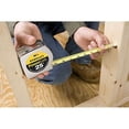 thumbnail image 3 of Cinta métrica Stanley PowerLock de 30 pies/9 m con gancho Tru-Zero, 3 of 5
