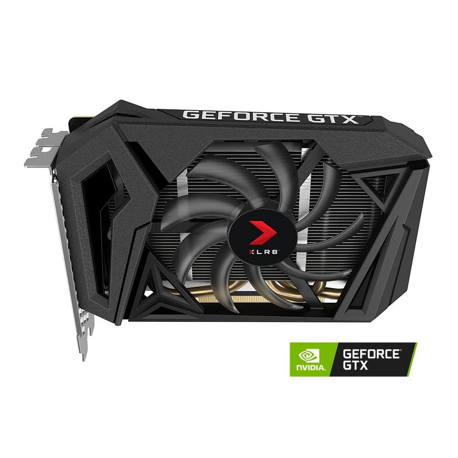 PNY GeForce GTX 1660 6GB XLR8 Gaming Overclocked Edition Single Fan Graphics Card