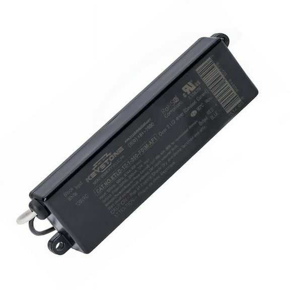 Keystone 00625 - 12 watt 120 volt 350mA Constant Current LED Driver (KTLD-12-1-350-FDIM-F5)