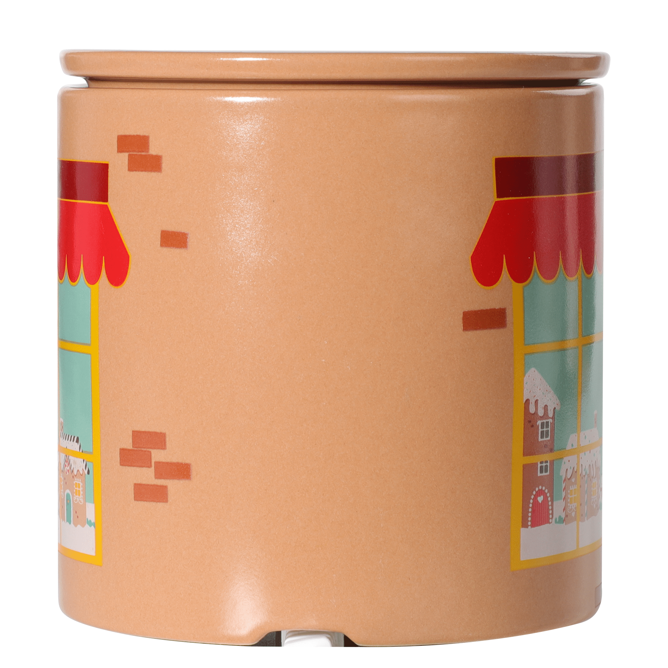 Mainstays Window Scene Full Size Ceramic Fragrance Wax Melt Warmer