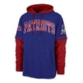 thumbnail image 2 of Men's '47 Royal New England Patriots Shortstop Pullover Hoodie, 2 of 3