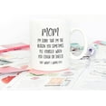 thumbnail image 4 of Mother's Day Funny Grandma Coffee Mug Christmas Gifts from Grandson Granddaughter, Dear Grandma, Thanks for Being... Love Your Favorite Cups 11 Oz, Birthday Present Idea for Grandmother, 4 of 5