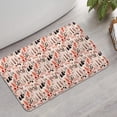 thumbnail image 2 of Colorful Mushroom Plant Light Pink Pattern Bathroom Rugs Mat,Non Slip Microfiber Bathroom Rug,Rubber Backing,Soft Bathroom Mats for Bathroom Floor,Tub and Shower,17x27in(43x68cm), 2 of 5