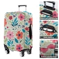 thumbnail image 5 of Pioneer Flower Floral Print Pattern Luggage Cover Fashion Suitcase Cover Baggage Covers Fit 25-28 Inch Luggage (Go Travel), 5 of 5