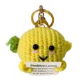 thumbnail image 1 of Lindo llavero tejido a mano apoyo emocional divertido pepino encurtido animar regalos, 1 of 7