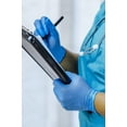 thumbnail image 2 of LifeGuard Blue Nitrile 3.5 mil Exam Gloves - Latex Free & Powder Free - 100/BX - 10BX/CS - Case of 1000 Gloves, 2 of 10