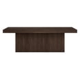 thumbnail image 4 of Torren 48" Wide Rectangular Fluted Coffee Table in Alder Brown, 4 of 5