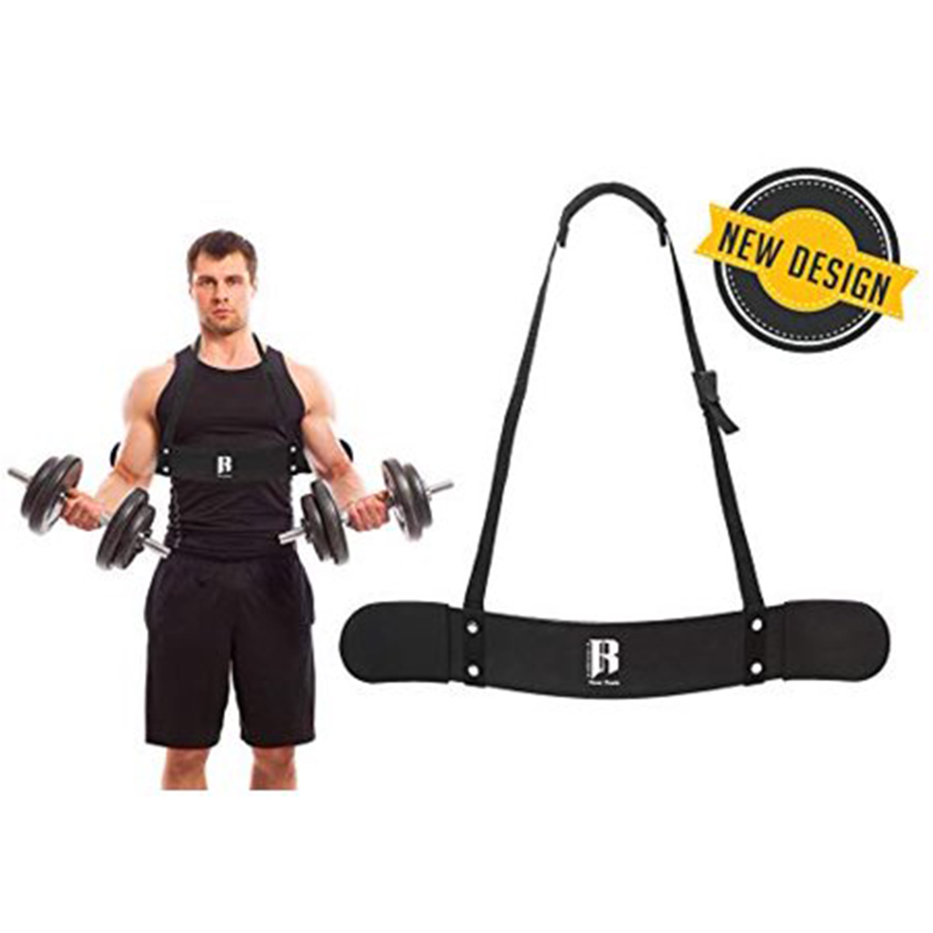 RIMSports Arm Bicep Curl Blaster for Bodybuilding and Weightlifting