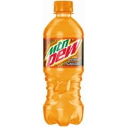 Mountain Dew Live Wire Orange Flavored Soda Pop, 20 fl oz Bottle