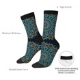 thumbnail image 4 of KLL Mandala Print Cool Socks Men's Women's Crew Socks Funny Crazy Novelty Stockings, 4 of 6