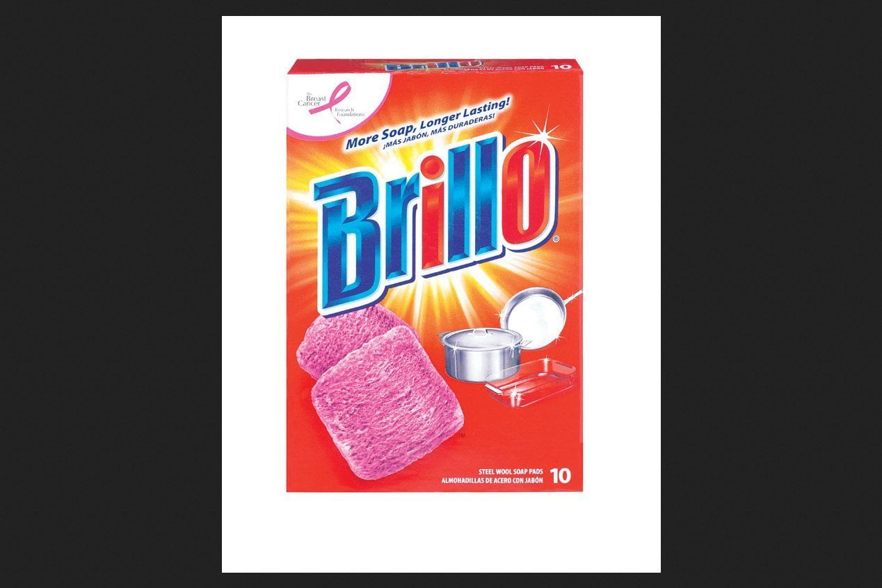 Brillo Steel Wool Soap Pads 10 ct Pack of 12