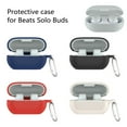 thumbnail image 2 of Silicone Case Compatible with Beats Solo Buds Headphone Case,Protective Case for Beats Solo Buds,Shock-Absorbing Wireless Earbuds Cover with Keychain,Drop-proof and Dust-proof, 2 of 11