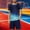 Blue, variant on Boys Athletic Shorts Set 2 Piece Quick-dry Performance T-Shirt and Elastic Waist Active Shorts Outfit Orange Size 9