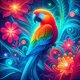 thumbnail image 1 of 5D DIY Taladro Colou Loros Kit Del 30x30cm Rojo, 1 of 9