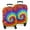 Colorful Tie Dye-1, variant on Colorful Tie Dye Pattern Luggage Cover Fashion Suitcase Cover Baggage Covers Fit 25-28 Inch Luggage (Go Travel)