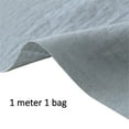 thumbnail image 1 of Tela de gasa de algodón para coser, tela de gasa de algodón de doble capa, servilleta de bebé, baberos, tela de bricolaje, gris azul Methold HA6331-06B, 1 of 6