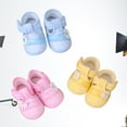 thumbnail image 4 of PEACNNG Soft Cotton Sole Anti-slip Baby Shoes Lovely Flower Infant Baby Girl Shoes Spring Autumn Comfort Newborn Baby Princess Shoes, 4 of 5