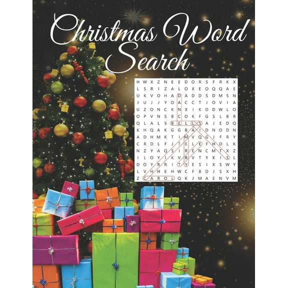Christmas Word Search: Santa Word Search Puzzle Book for Adults and Kids (Paperback)