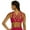 Plum Berry, variant on Strappy Back Sports Bra, Super Soft Recycled Polyester, Double Straps, XS–XL