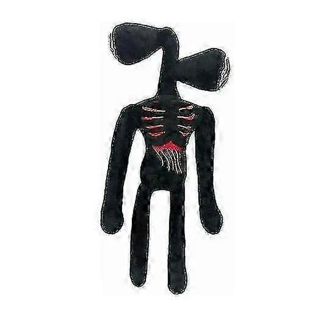 40cm Siren Head Plush Toy White Black Sirenhead Stuffed Doll Horror Character Figures Peluches Toys For Children Birthday Gift M