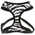 thumbnail image 2 of Casual Canine CC Plush Print Harness M Zebra, 2 of 3