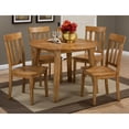 thumbnail image 4 of Jofran Simplicity Solid Wood Classic Slat Back Dining Chair (Set of 2), 4 of 5