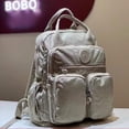 thumbnail image 5 of Multi-Pocket Large Capacity Preppy Backpack, Oxford Lightweight School Campus Daypack, Fashion Travel Commuter Bag, 5 of 5