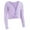 Purple, variant on Girls Shirts Long Sleeve Ballet Top Pure Color Dance Leotard Casual Layering Tee School Yoga Sports For Kids,Big Girls Size 9-10T,Blue