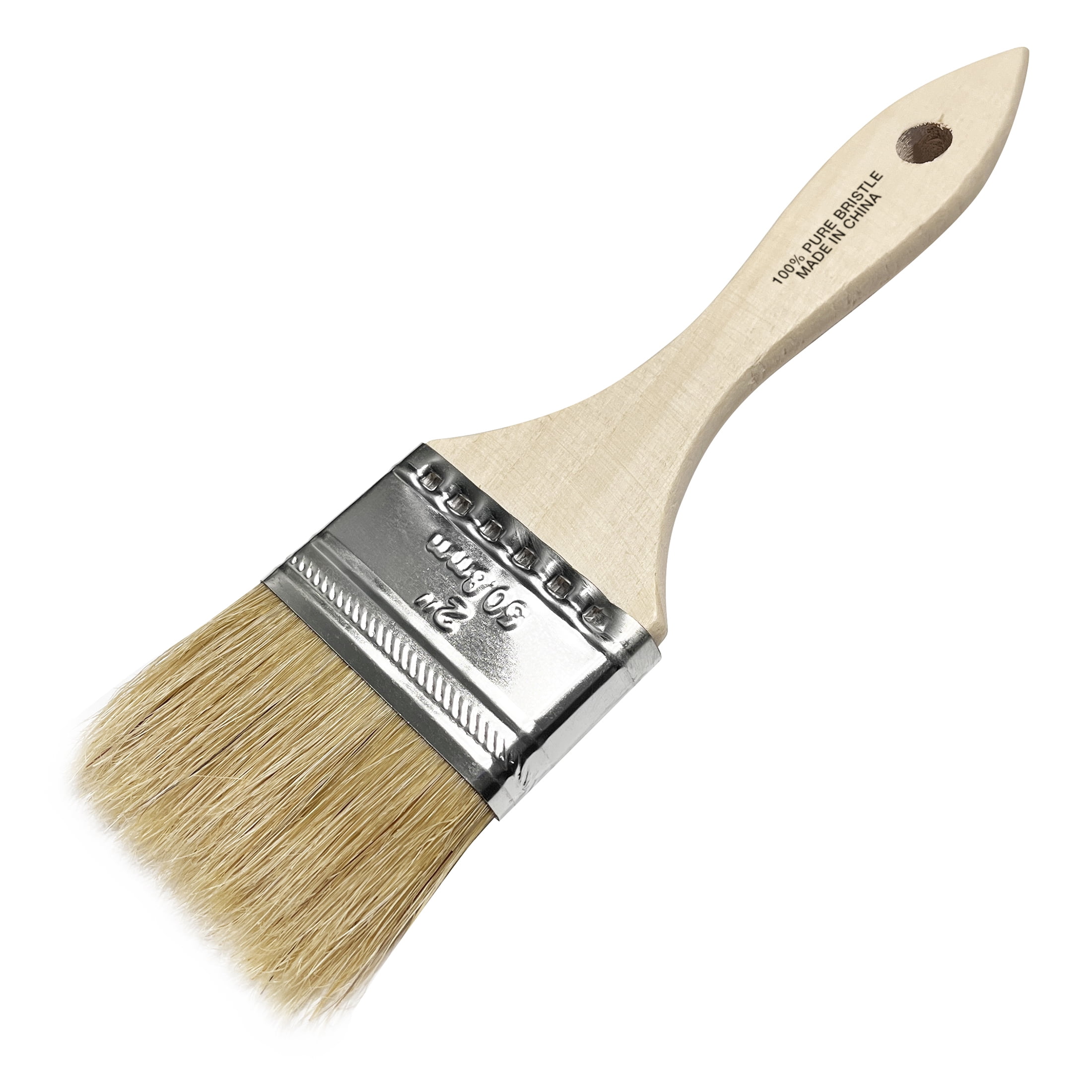 Linzer 2 in. Natural Bristle Flat Chip Paint Brush