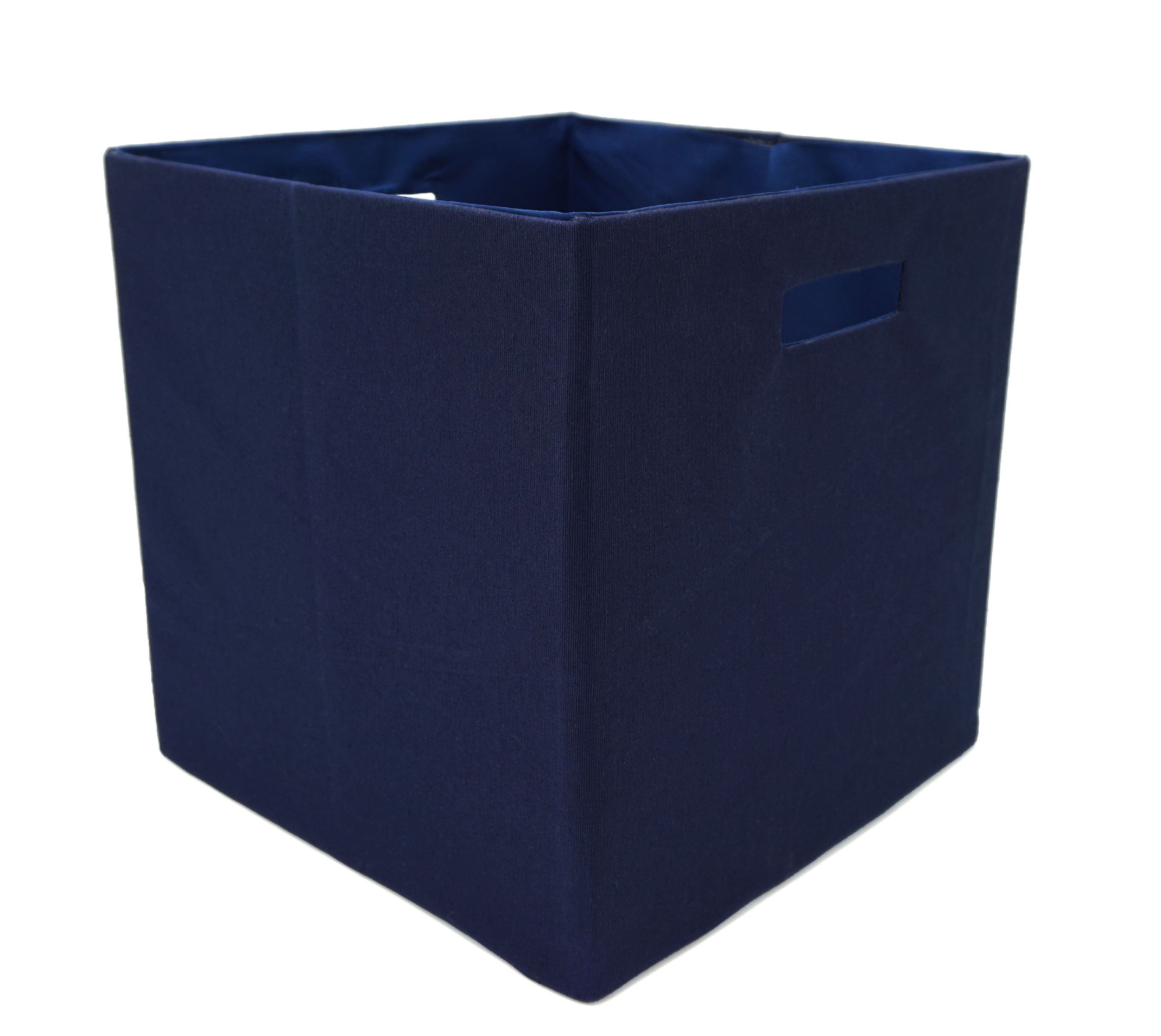 2Piece Foldable Storage Cube (Blue) by Handcrafted 4 Home