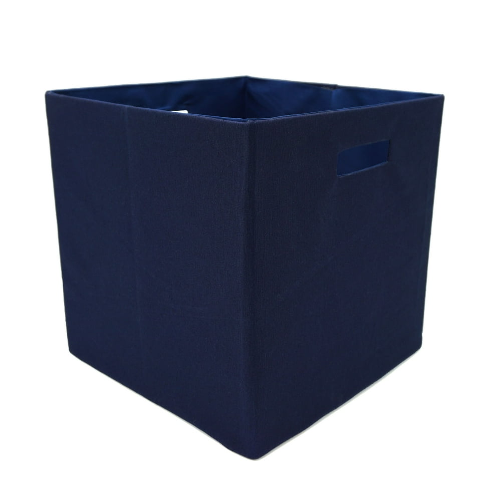 2Piece Foldable Storage Cube (Blue) by Handcrafted 4 Home Walmart