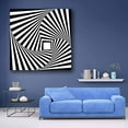 thumbnail image 2 of wall26 - Canvas Wall Art - Abstract Visual Illusion - Giclee Painting Wall Art for Bedroom Living Room Home Decoration - 12x12 inches, 2 of 4