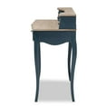 thumbnail image 5 of Bowery Hill Blue Spruce Finished Wood Accent Writing Desk, 5 of 11