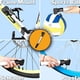 thumbnail image 2 of Mini Bike Pump Portable Frame Pump Fits Presta & Schrader, Mini Bike Tire Pump for Bmx Mountain Bike High Pressure 100 Psi / 7 Bar, Includes Ball Pump, 2 of 5