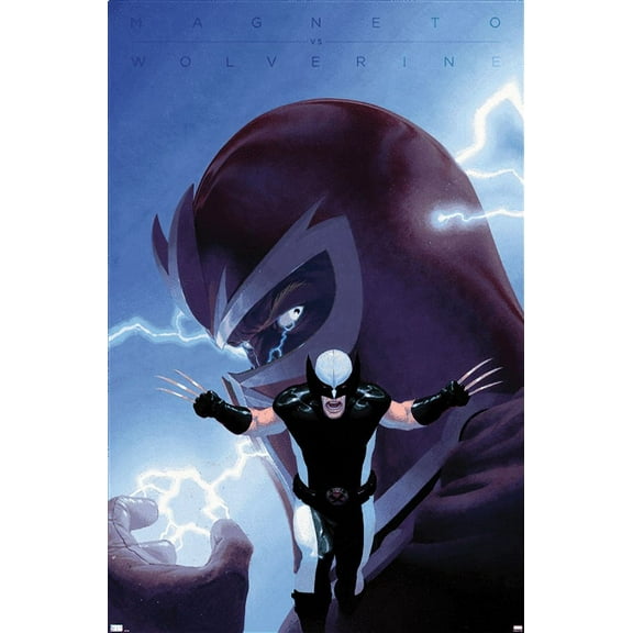 Marvel Comics - Magneto Wolverine - Close-Up Wall Poster, 22.375" x 34"