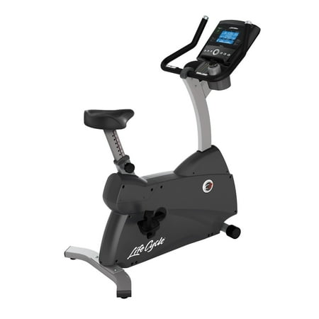 Life Fitness C3 Upright Indoor Cycling Exercise Bike with Go Console
