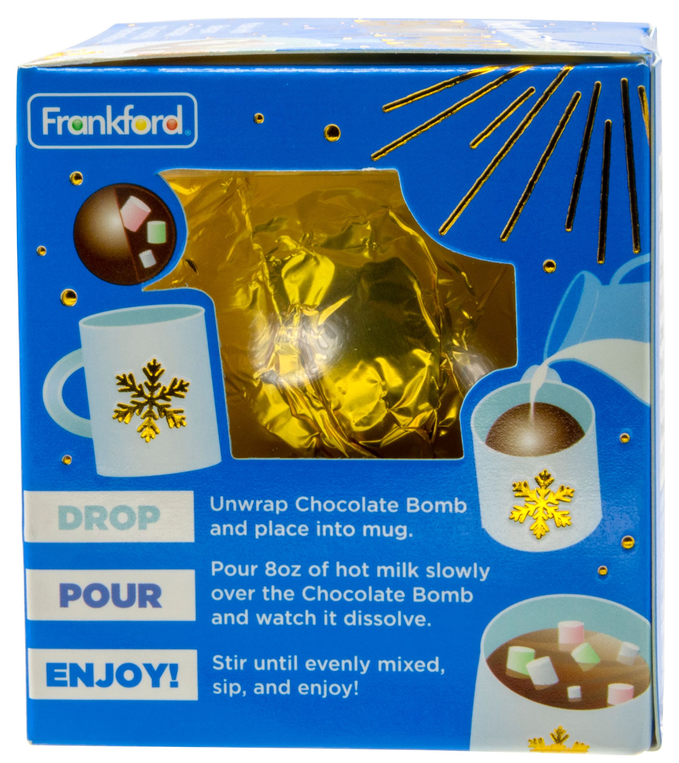 Frankford Original Belgian Milk Chocolate Hot Chocolate Bomb, 1.6 oz - image 3 of 5