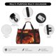 thumbnail image 4 of Fotbe Fiery Dragons Castle Attack Bolsa de Viaje con Estampado, Bolsa de Fin de Semana para Mujer con Compartimento para Zapatos, Bolsa de Gimnasio con Bolsillo Húmedo, 4 of 7