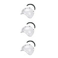 thumbnail image 2 of Guardoinrt Retro Style Universal Bubble Jet Visor For Motorcycle Helmet Windproof And Shockproof PC Transparent Color 3Set, 2 of 6