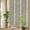 Beige, Tan, Cream, variant on Window Privacy Film for Home Office Static Cling, Blue Stripes Decorative Stained Glass Window Film for Small Windows/Cabinet Glass/Bathroom Windows Farmhouse Modern Abstract Art 17.7 x 39.3 Inches